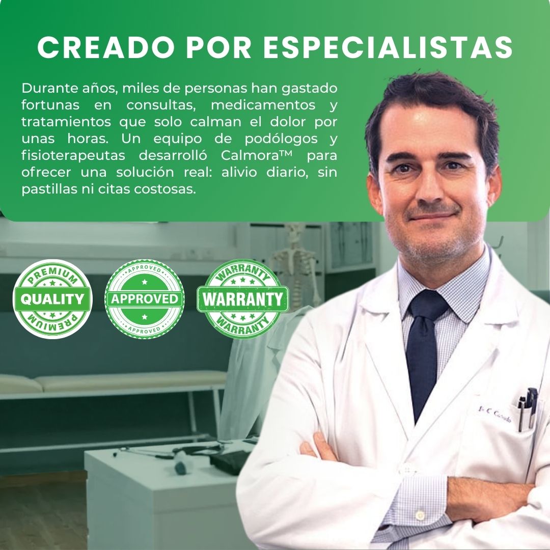 Calmora™ – Tobillera Térmica Masajeadora