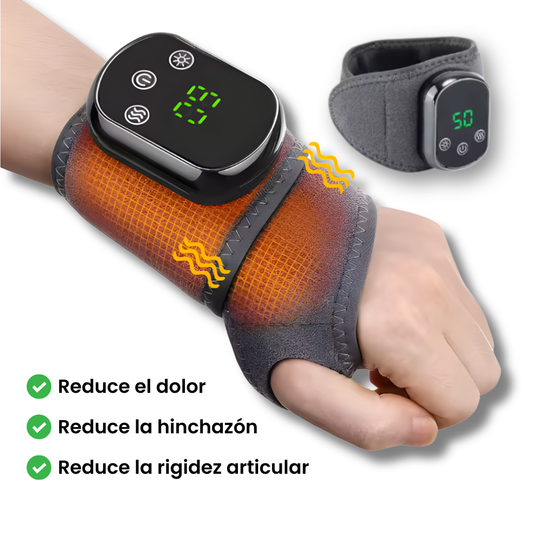 Muñequera Térmica Masajeadora  – Calmora™